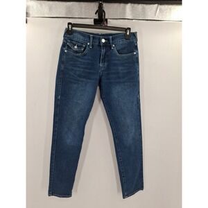 True Religion Jeans Mens Size 30 X 31 Geno Relaxed‎ Slim  Zip Fly